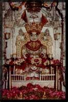 Picture of Shri Mallinath Bhagwan, Swet Varn, Padmasanastha, about 104 cms (41 inches) in height.